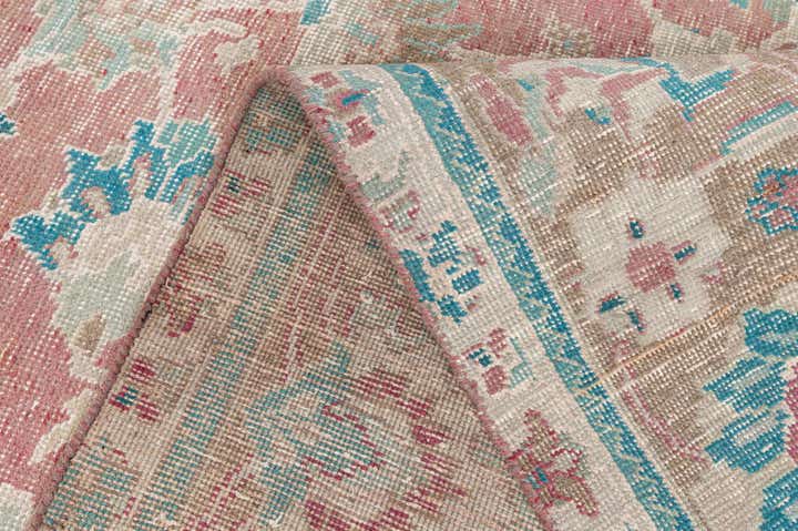 9' 9 x 13' 1 Hand Knotted Ultra Vintage Persian Wool Rug