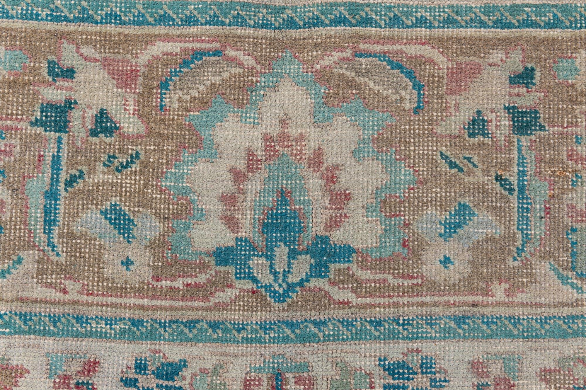 9' 9 x 13' 1 Hand Knotted Ultra Vintage Persian Wool Rug