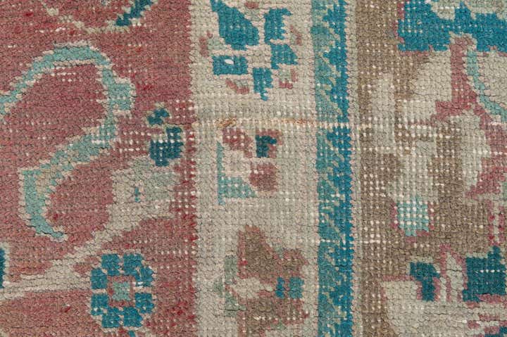 9' 9 x 13' 1 Hand Knotted Ultra Vintage Persian Wool Rug