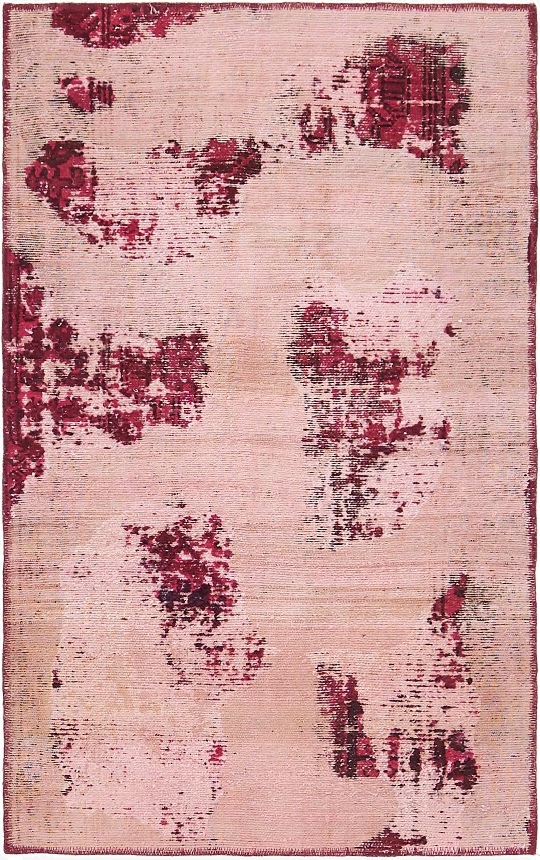 90cm x 152cm  Hand Knotted Ultra Vintage Persian Wool Rug