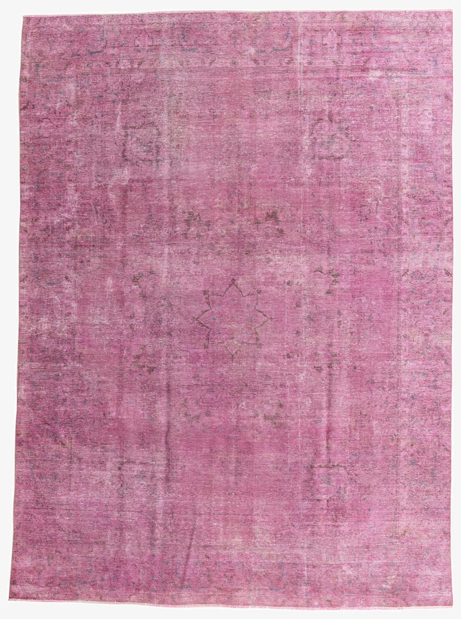 9' 9 x 13' 4  Hand Knotted Ultra Vintage Persian Wool Rug