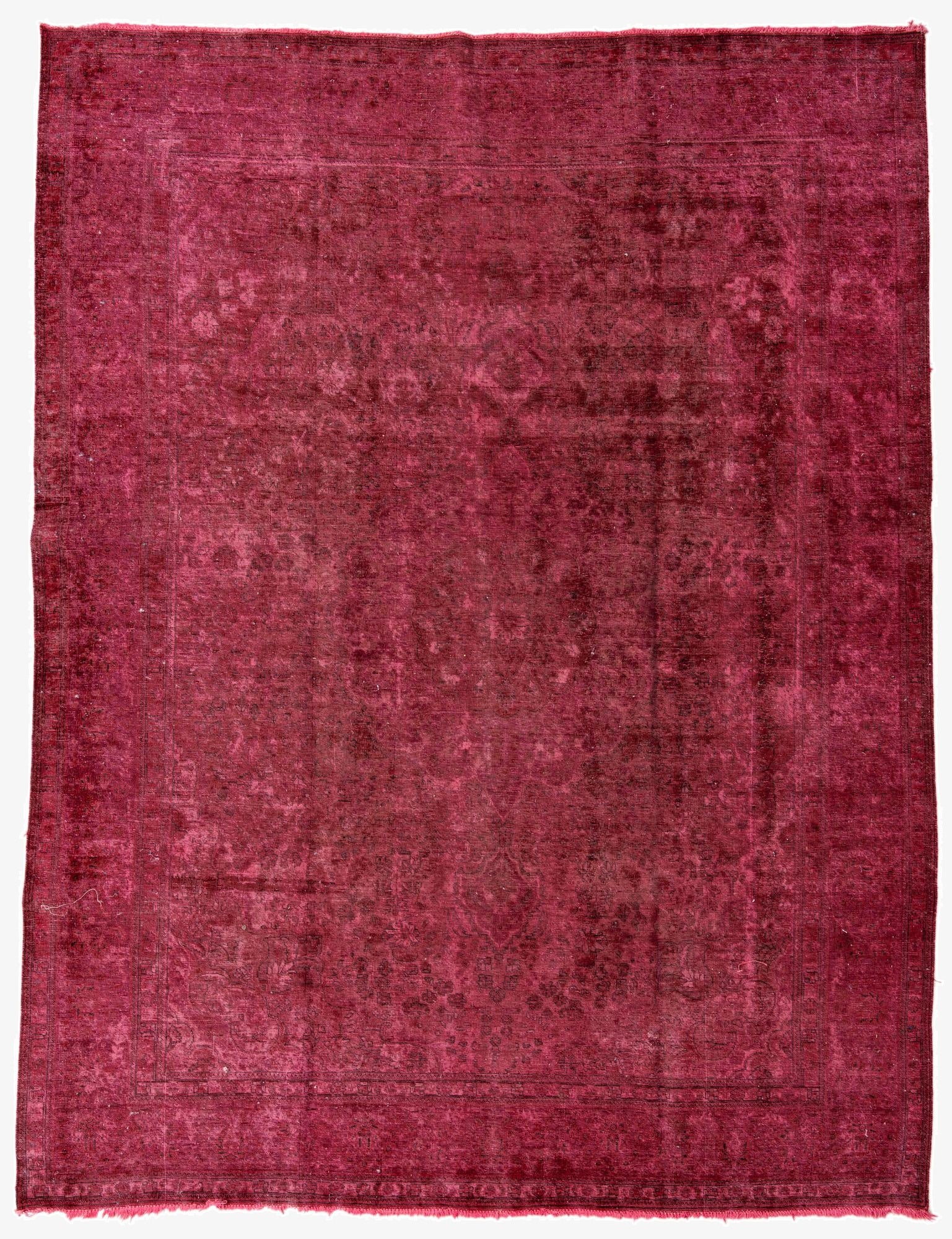 10' x 13'  Hand Knotted Ultra Vintage Persian Wool Rug