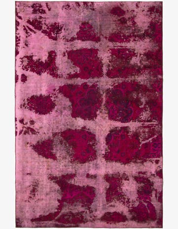 7' 10 x 12' 2 Hand Knotted Ultra Vintage Persian Wool Rug