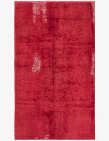 5' x 8' 6 Hand Knotted Ultra Vintage Persian Wool Rug