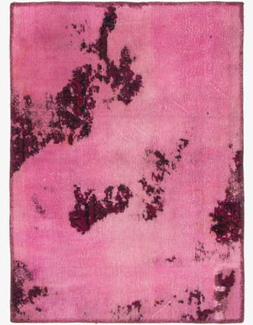 3' x 4' Hand Knotted Ultra Vintage Persian Wool Rug