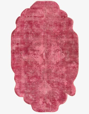 5' x 8' 1 Hand Knotted Ultra Vintage Persian Wool Rug