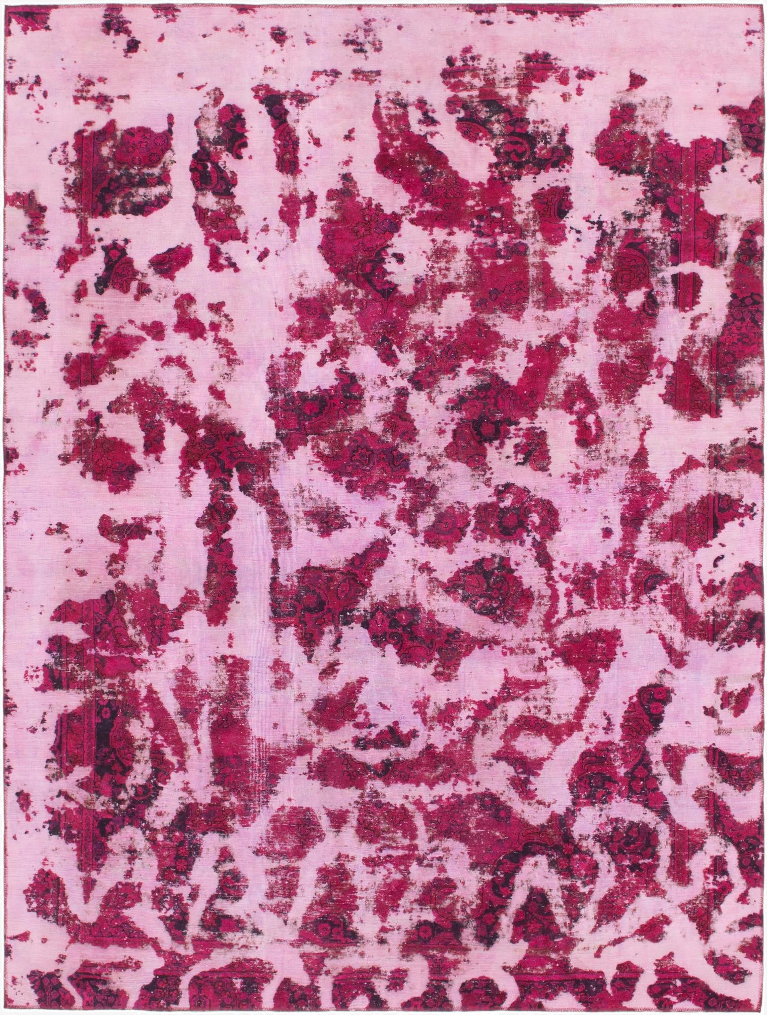 8' 5 x 11' 3  Hand Knotted Ultra Vintage Persian Wool Rug