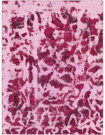 8' 5 x 11' 3 Hand Knotted Ultra Vintage Persian Wool Rug