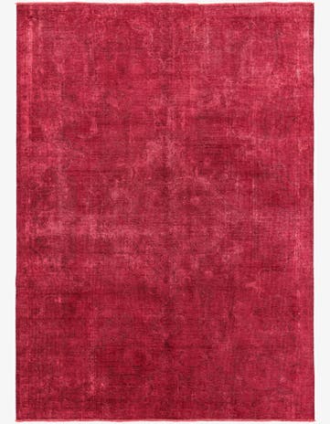 7' 5 x 10' 3 Hand Knotted Ultra Vintage Persian Wool Rug