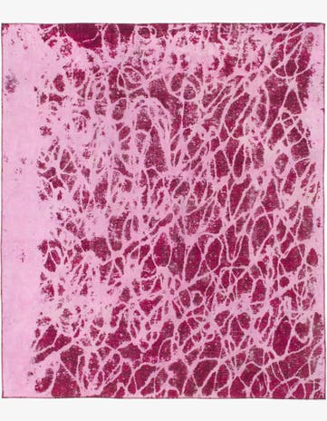 8' 4 x 9' 6 Hand Knotted Ultra Vintage Persian Wool Rug