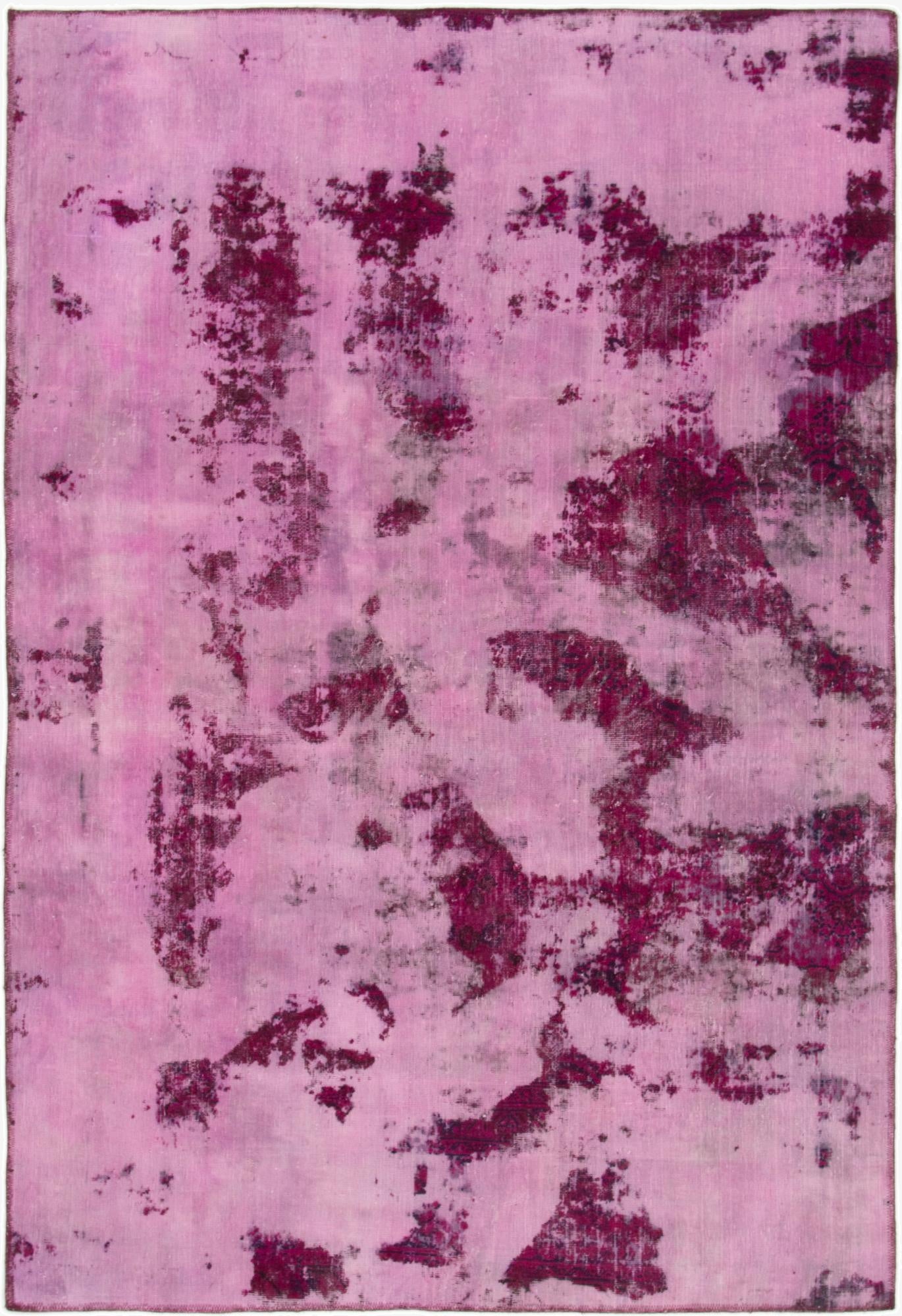 5' 2 x 7' 8  Hand Knotted Ultra Vintage Persian Wool Rug