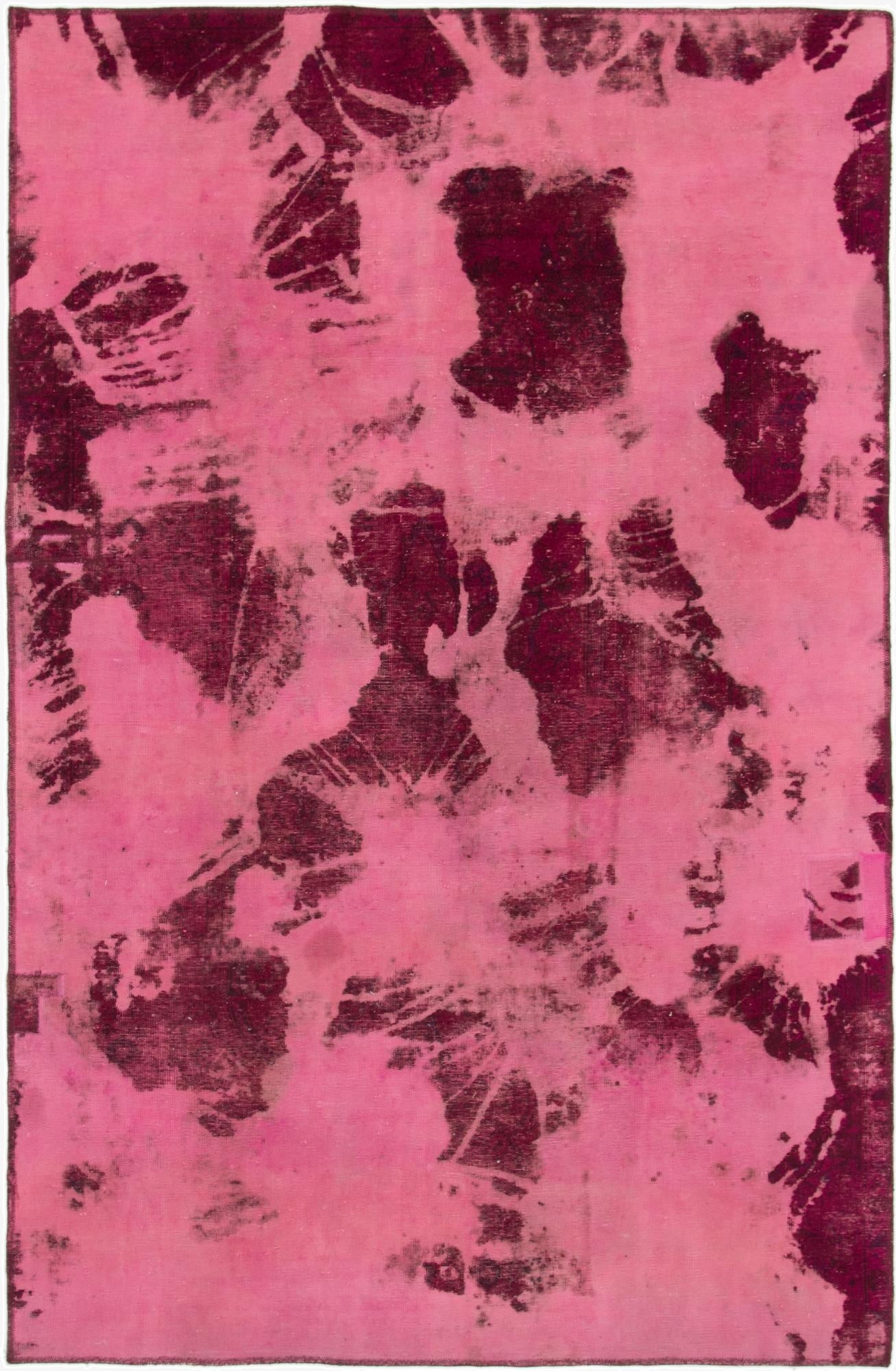 6' 2 x 9' 6 Hand Knotted Ultra Vintage Persian Wool Rug