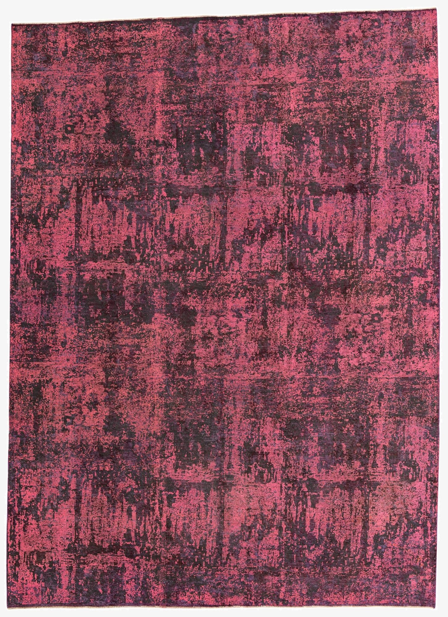 8' 9 x 12'  Hand Knotted Ultra Vintage Persian Wool Rug