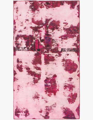 3' 3 x 6' Hand Knotted Ultra Vintage Persian Wool Rug