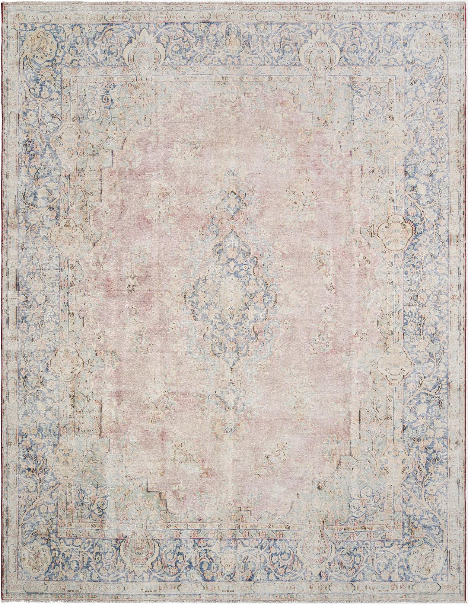 9' 10 x 12' 8 Vintage Royal Wool Rug
