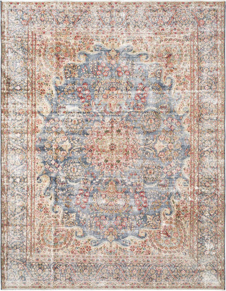 Detail image of 9' 9 x 12' 9 Vintage Royal Wool Rug