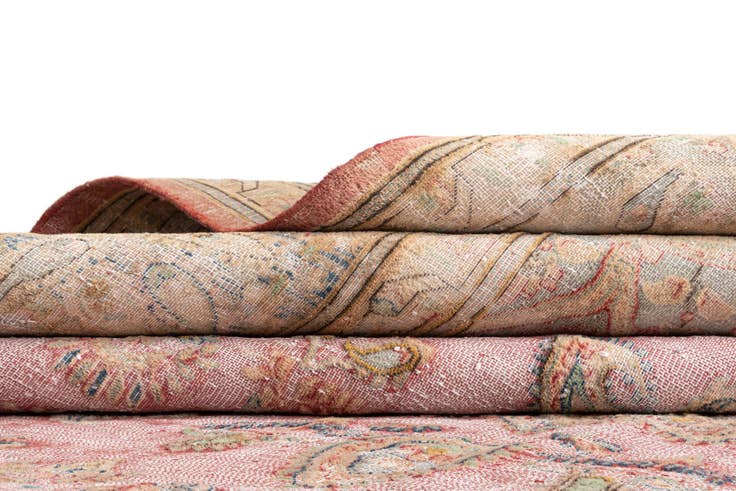 Detail image of 9' 9 x 13' Vintage Royal Wool Rug