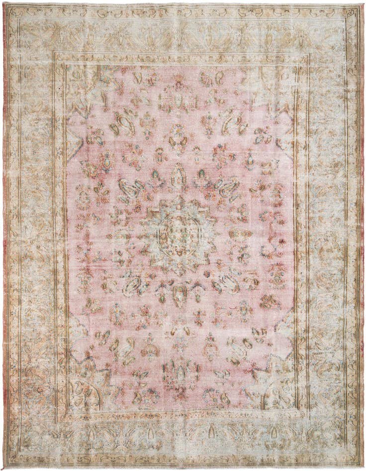 Detail image of 9' 9 x 13' Vintage Royal Wool Rug
