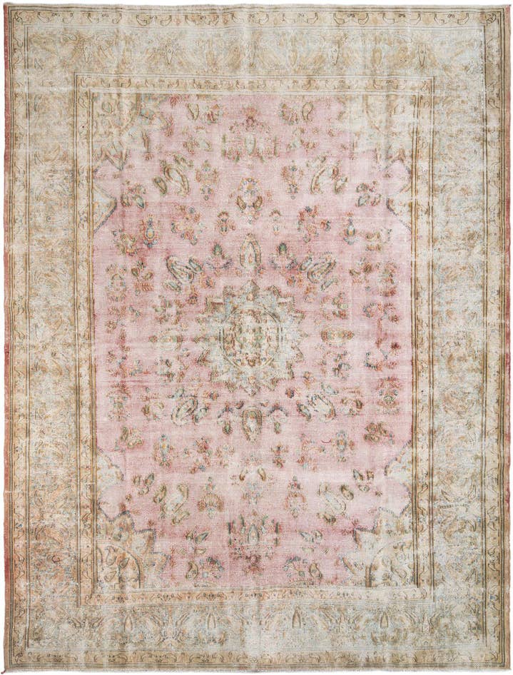 Detail image of 9' 9 x 13' Vintage Royal Wool Rug