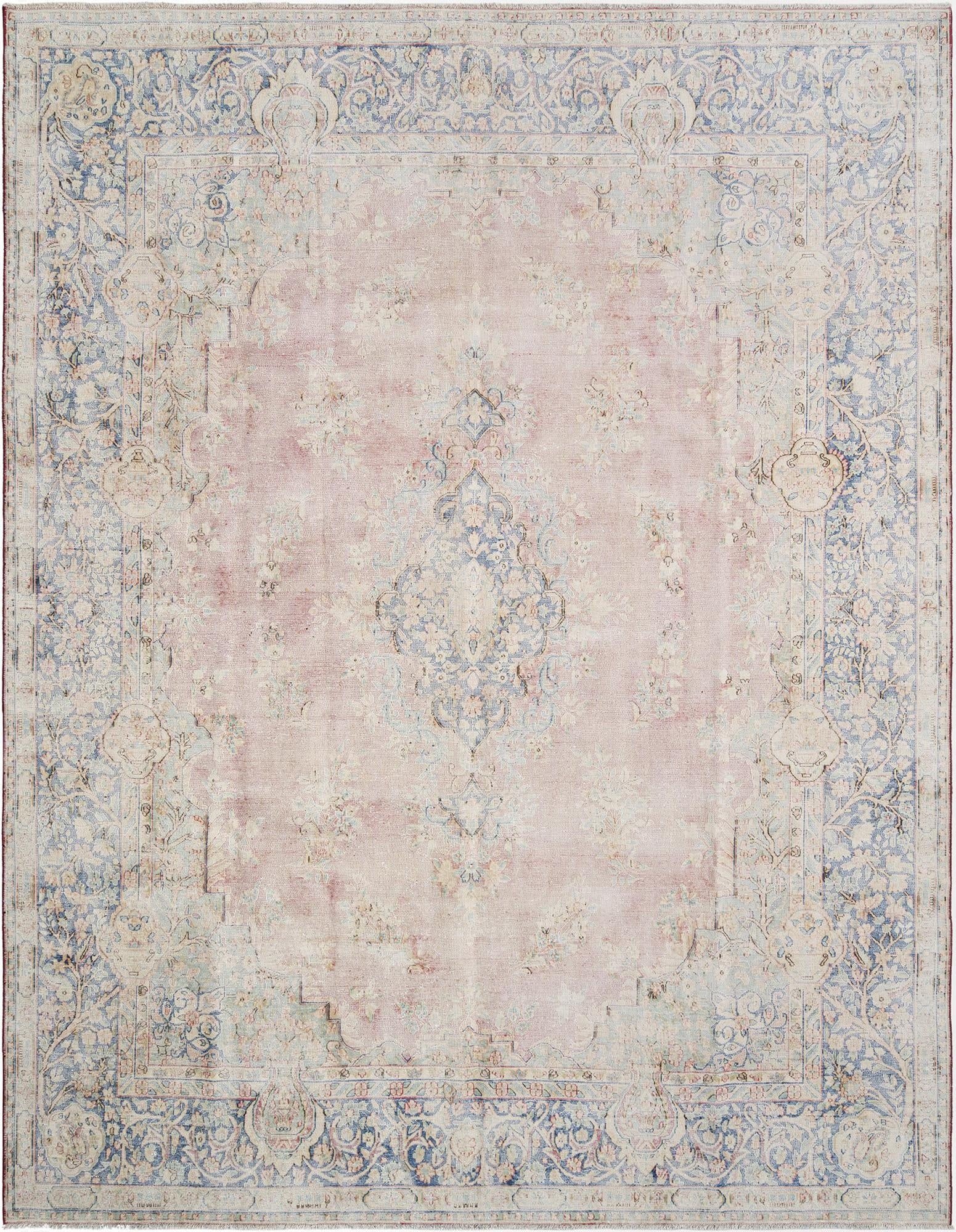 9' 10 x 12' 8 Vintage Royal Wool Rug