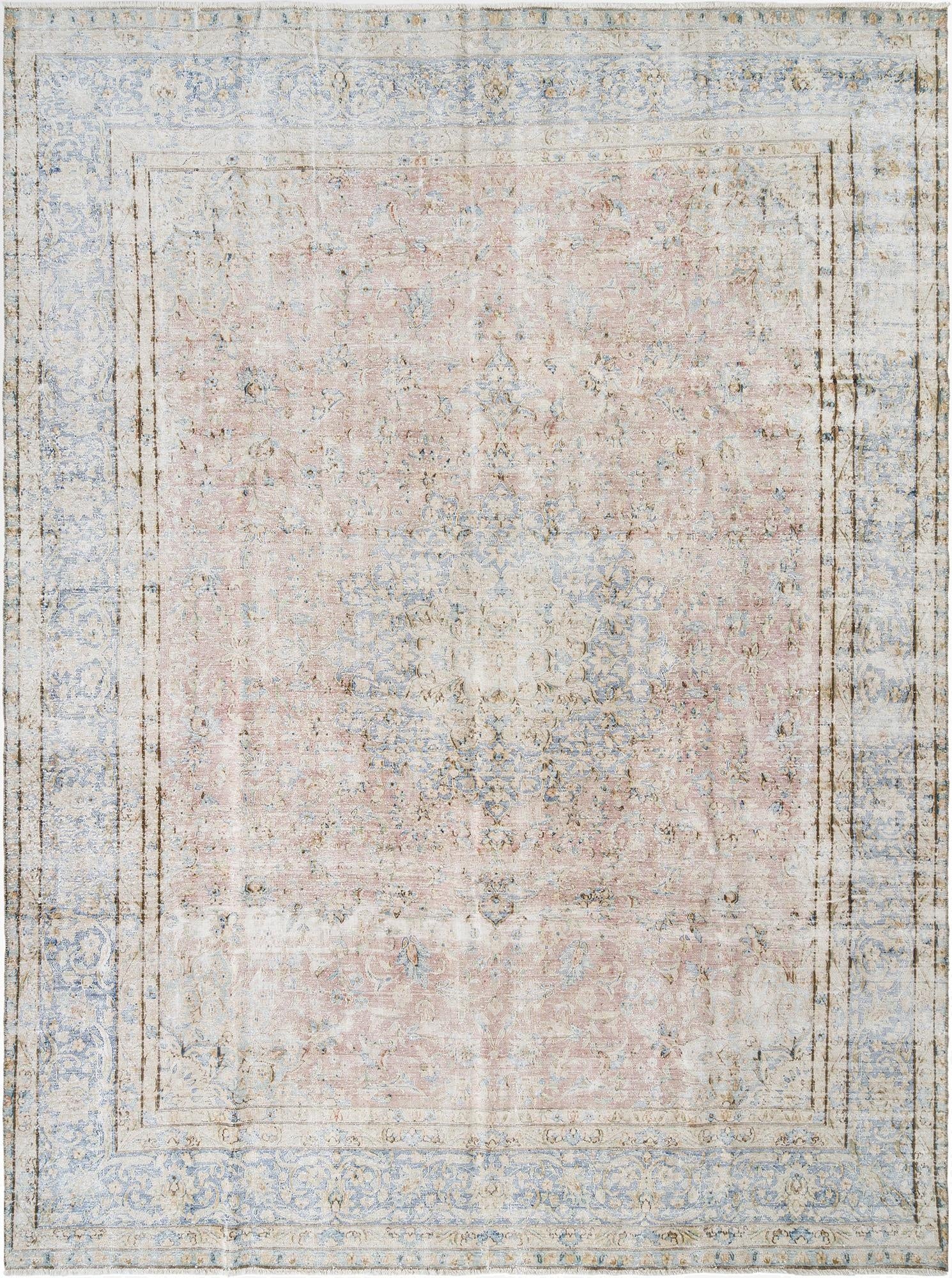 9' 6 x 12' 11 Vintage Royal Wool Rug