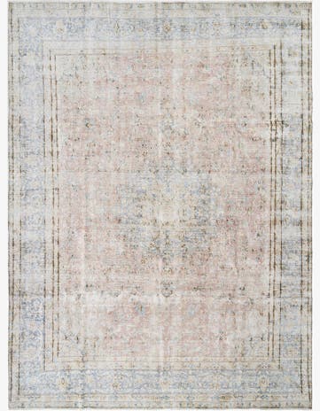 9' 6 x 12' 11 Vintage Royal Wool Rug