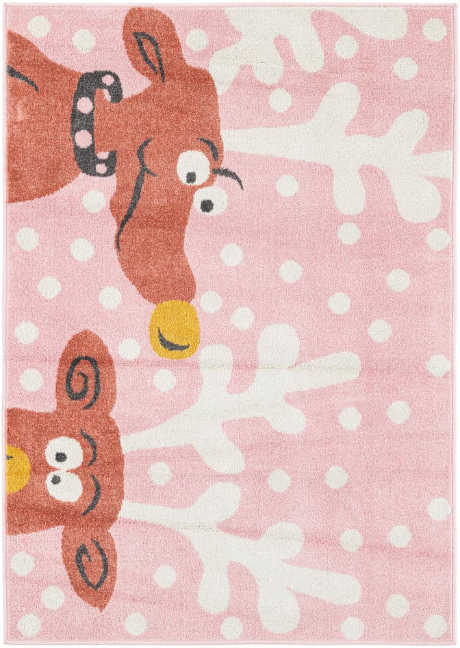 Detail image of 4' x 5' 7 Whimsy Kids Rug
