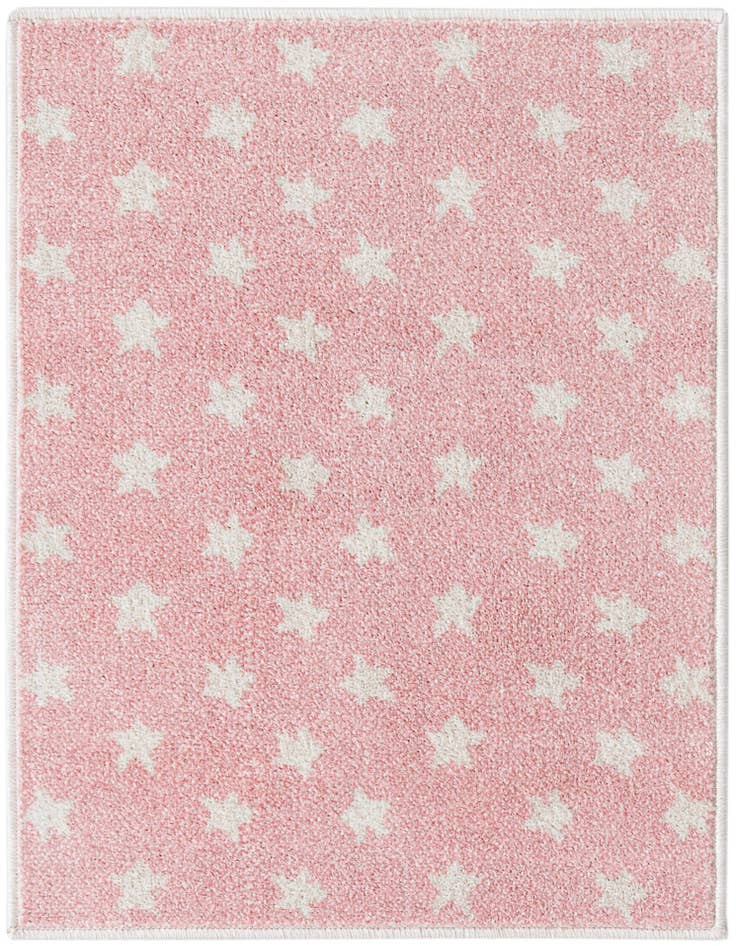 Detail image of 2' 2 x 3' Stars Whimsy Kids Rug