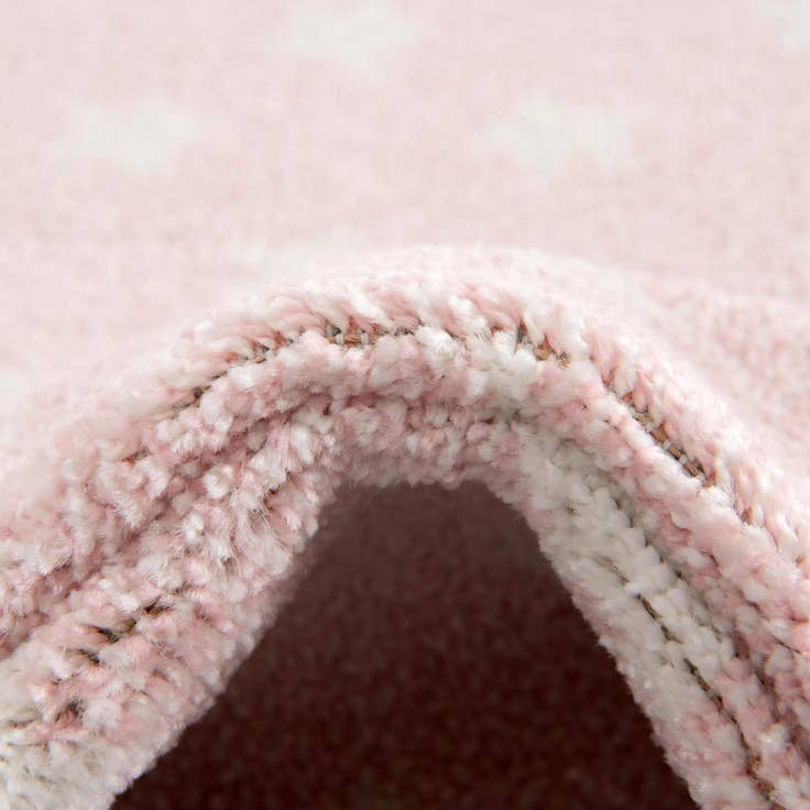 Detail image of 5' 3 x 8' Stars Whimsy Kids Rug