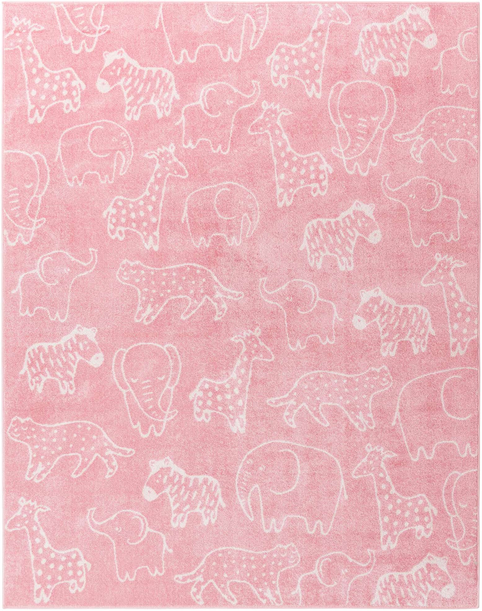 7' 10 x 10' Animals Whimsy Kids Rug