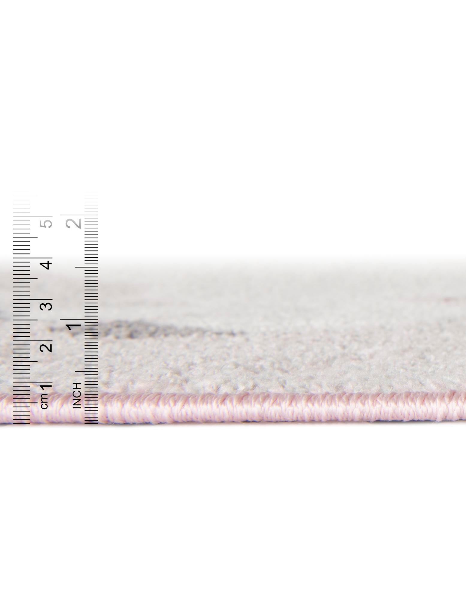 2' 2 x 2' 11 Unicorn Whimsy Kids Rug