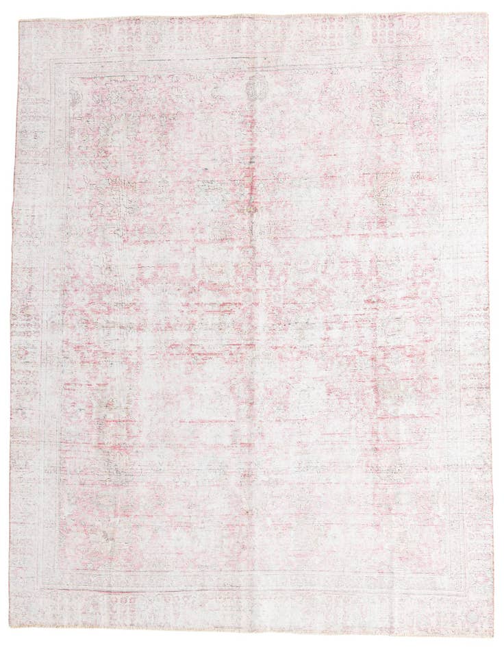Detail image of 9' x 11' 8 Hand Knotted Ultra Vintage Persian Wool Rug