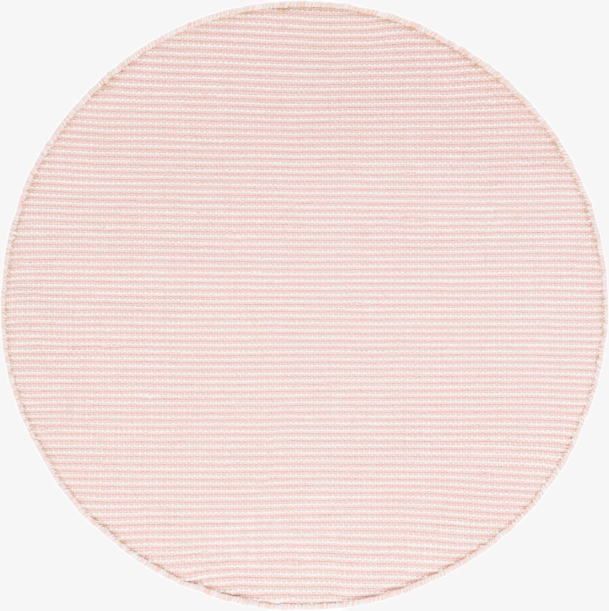 3' 3 x 3' 3  Washable Jill Zarin Palm Springs Indoor / Outdoor Round Rug