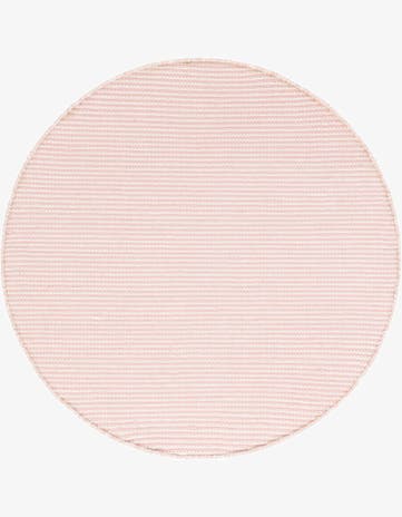 3' 3 x 3' 3 Easy-Clean Jill Zarin Palm Springs Indoor / Outdoor Round Rug