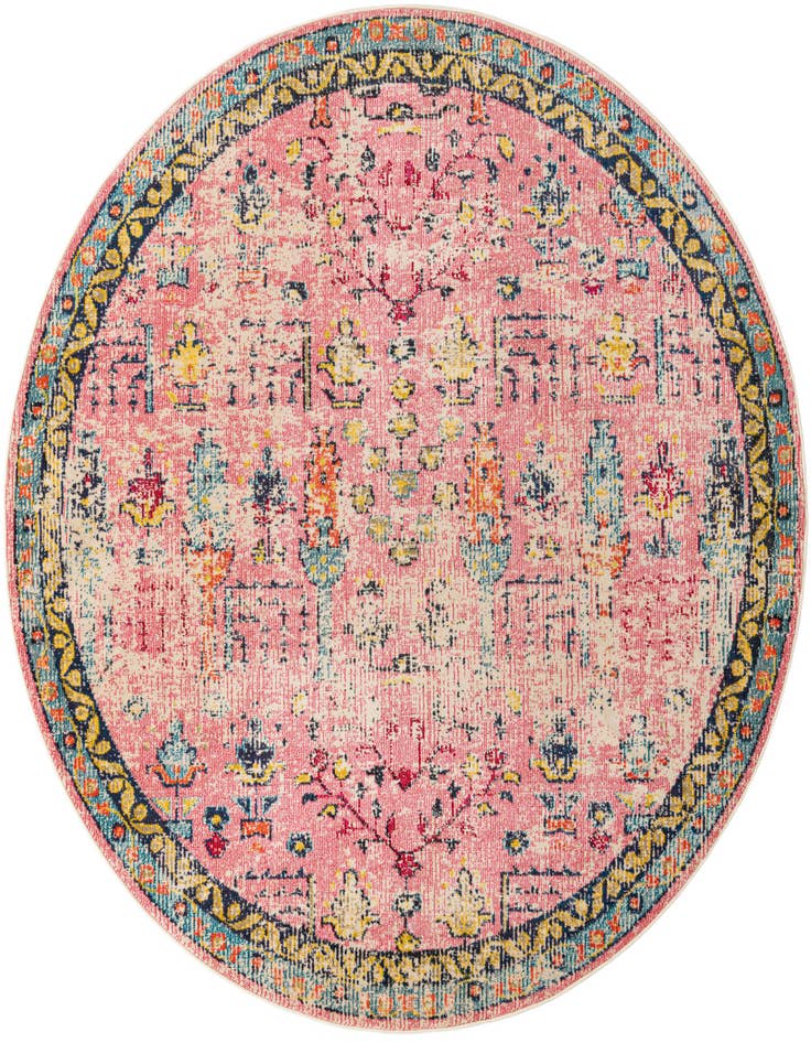 Detail image of 8' x 8' Washable Alta Round Rug