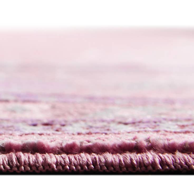 Detail image of 6' x 6' Aqua Round Rug