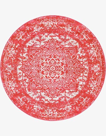 Pink Arlington Round Rug