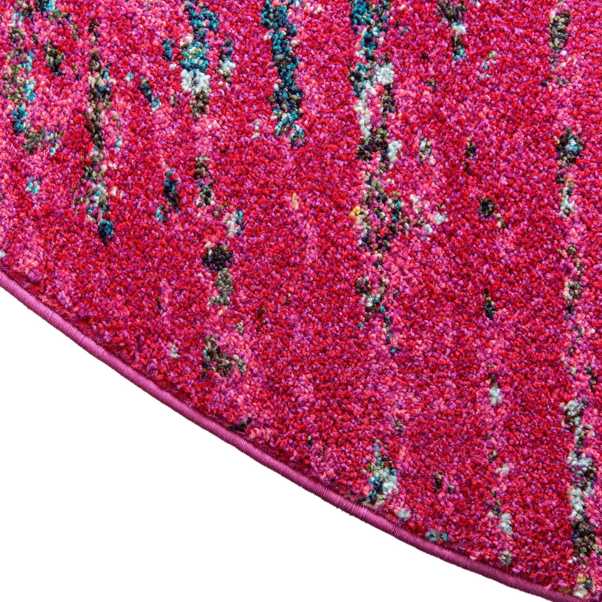 8' x 8' Washable Arte Round Rug