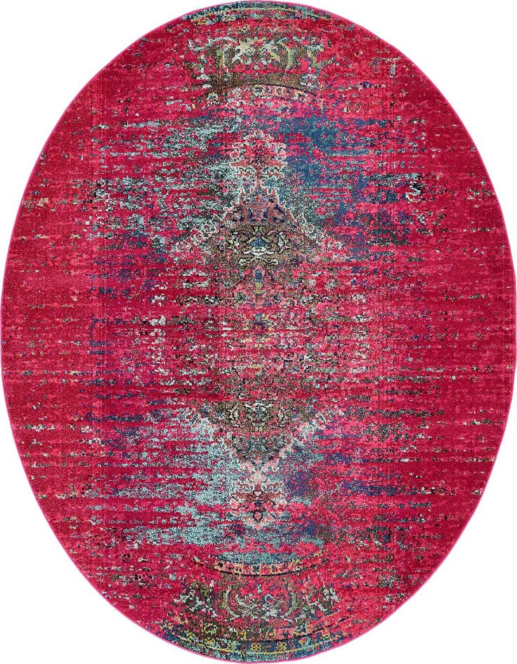 Detail image of 8' x 8' Washable Arte Round Rug