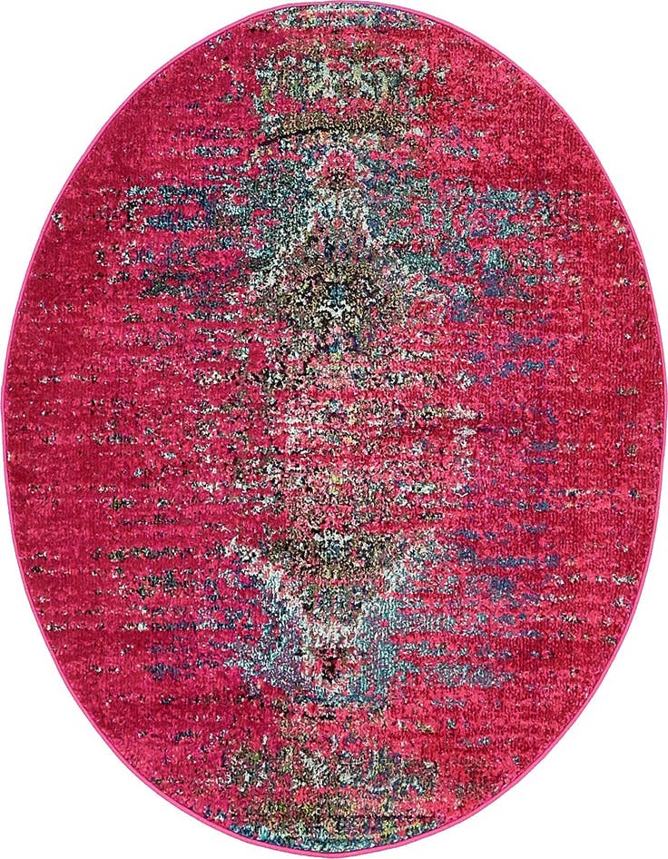 Detail image of 4' x 4' Washable Arte Round Rug