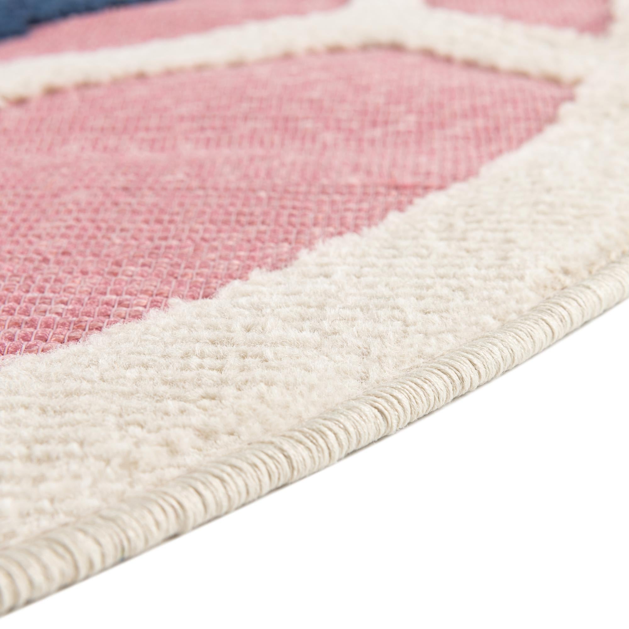 5' 3 x 5' 3 Easy-Clean Aruba Indoor / Outdoor Round Rug