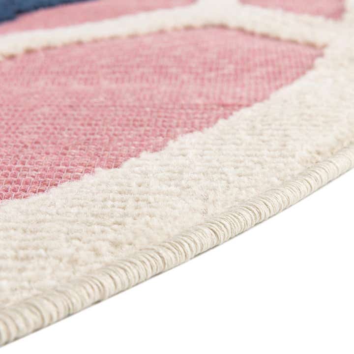 3' 3 x 3' 3 Easy-Clean Aruba Indoor / Outdoor Round Rug