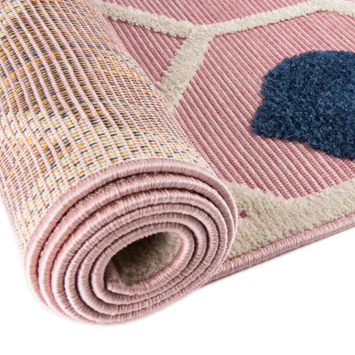 3' 3 x 3' 3 Easy-Clean Aruba Indoor / Outdoor Round Rug