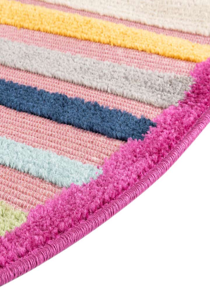 5' 3 x 5' 3 Easy-Clean Aruba Indoor / Outdoor Round Rug
