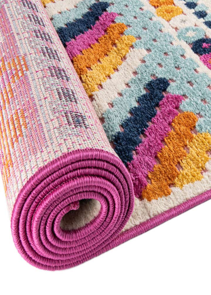 5' 3 x 5' 3 Easy-Clean Aruba Indoor / Outdoor Round Rug