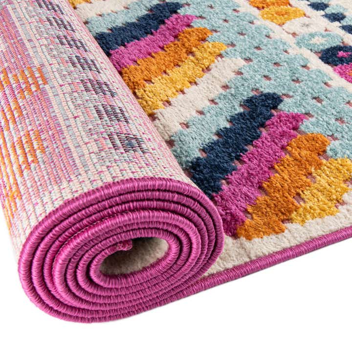 3' 3 x 3' 3 Easy-Clean Aruba Indoor / Outdoor Round Rug