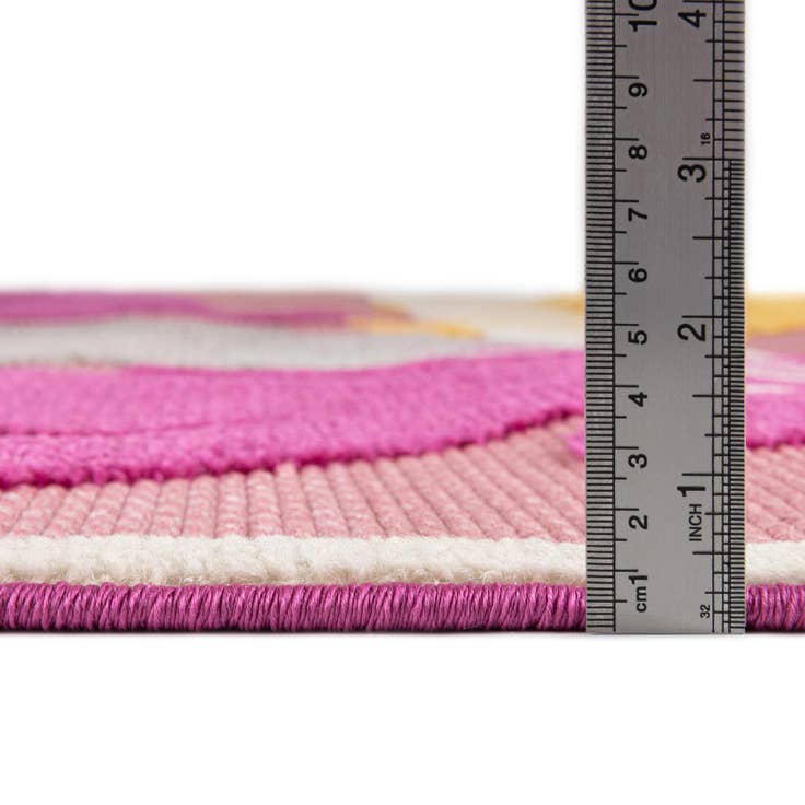 Detail image of 3' 3 x 3' 3 Easy-Clean Aruba Indoor / Outdoor Round Rug