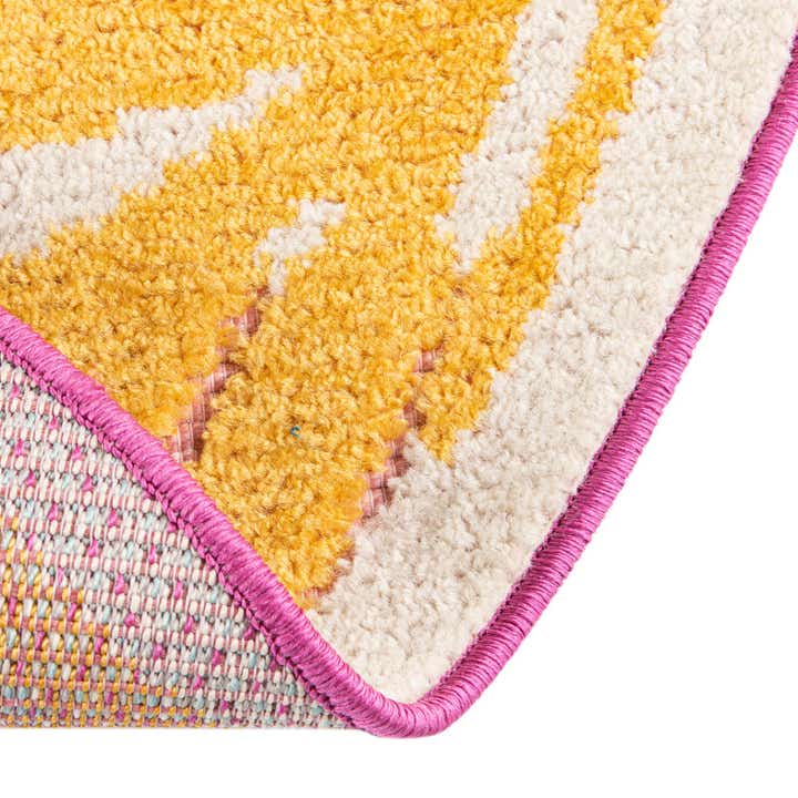 5' 3 x 5' 3 Easy-Clean Aruba Indoor / Outdoor Round Rug