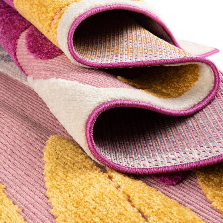 Detail image of 3' 3 x 3' 3 Easy-Clean Aruba Indoor / Outdoor Round Rug