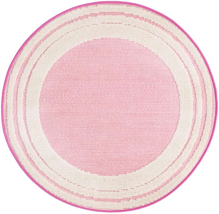 3' 3 x 3' 3 Easy-Clean Aruba Indoor / Outdoor Round Rug